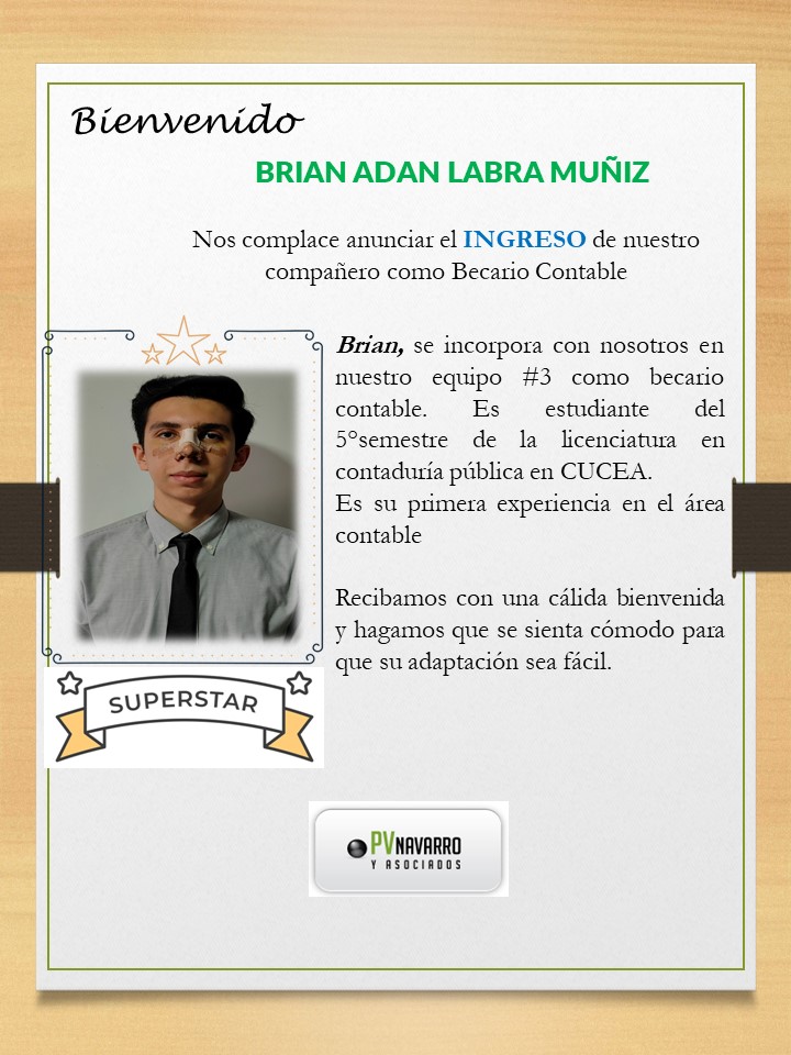 BRIAN BECARIO Nuevo Ingreso