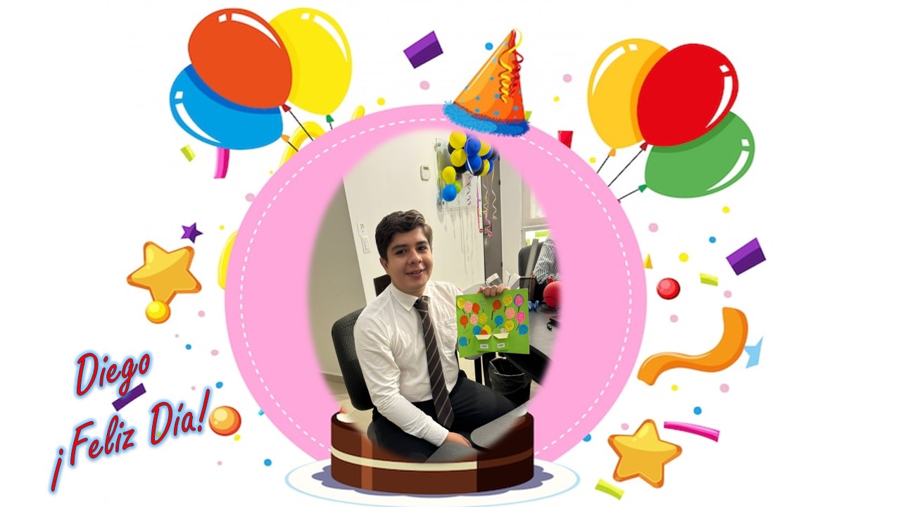 Feliz cumpleaños Diego