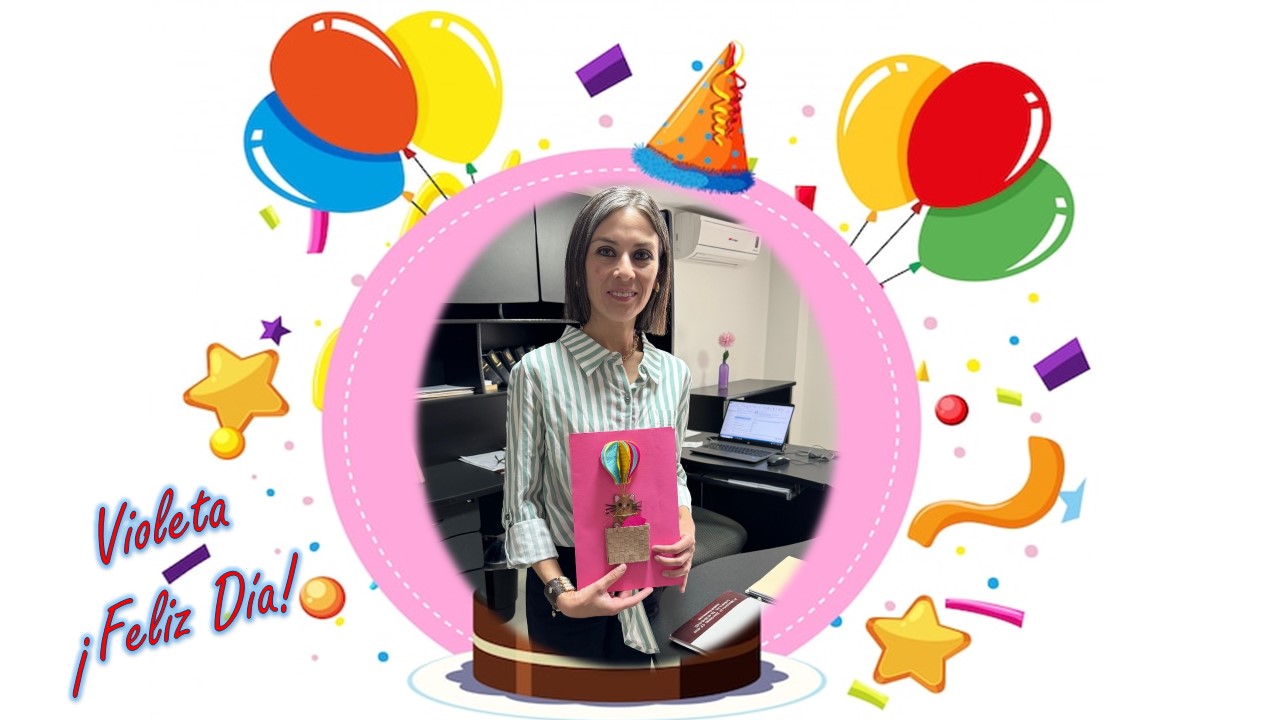 Feliz cumpleaños Violeta
