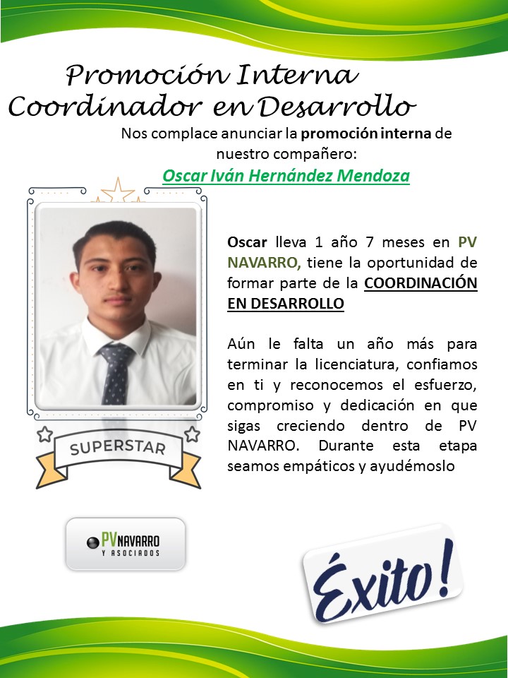 Promocion interna Oscar 