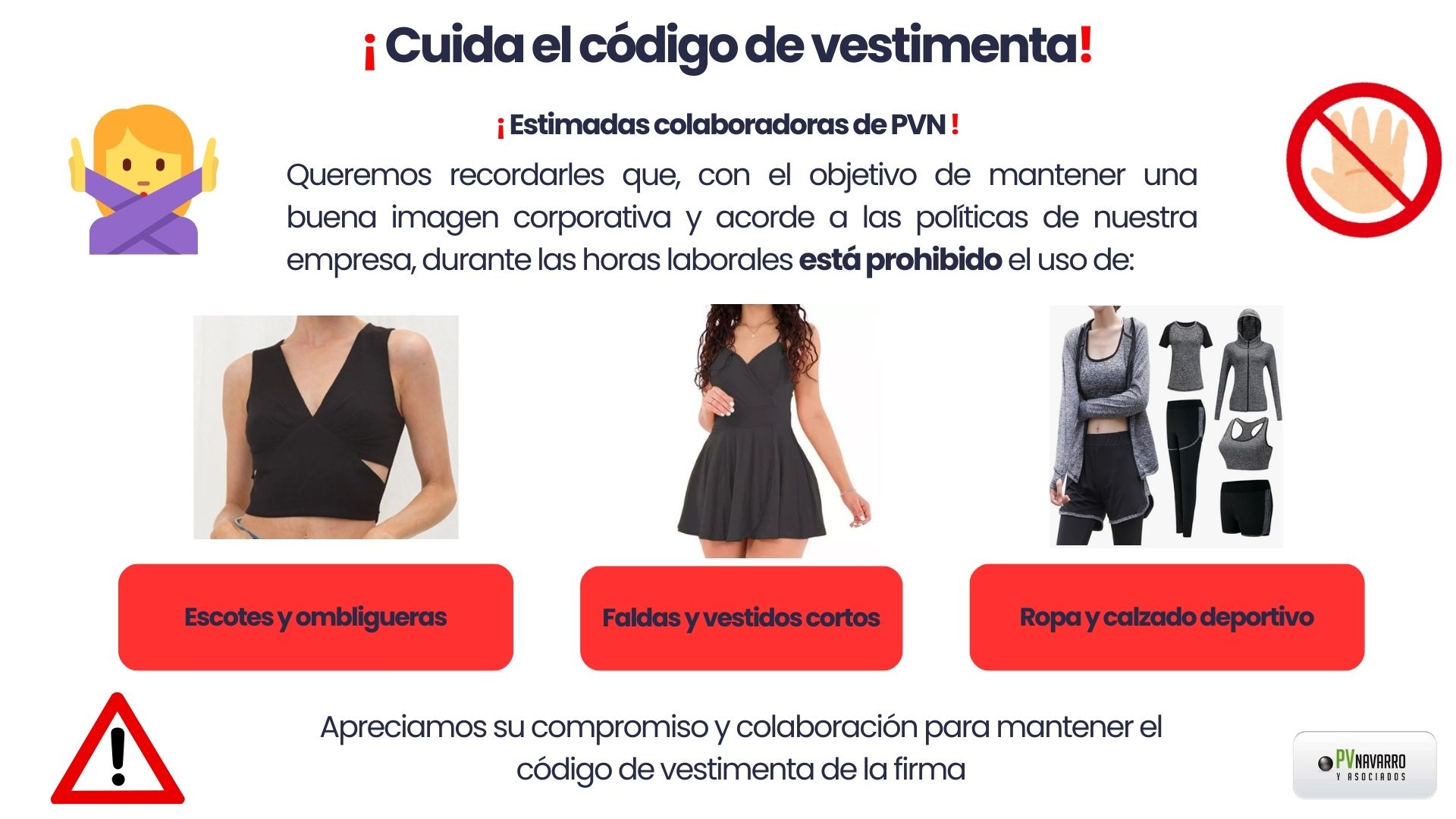  Código de vestimenta